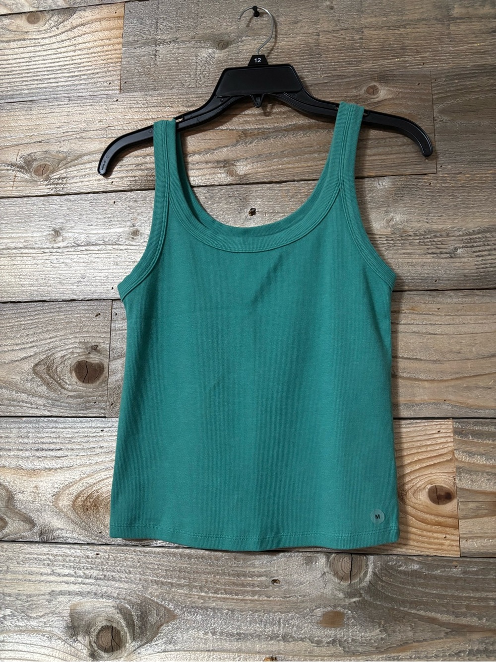 New American eagle green ribbed tank top